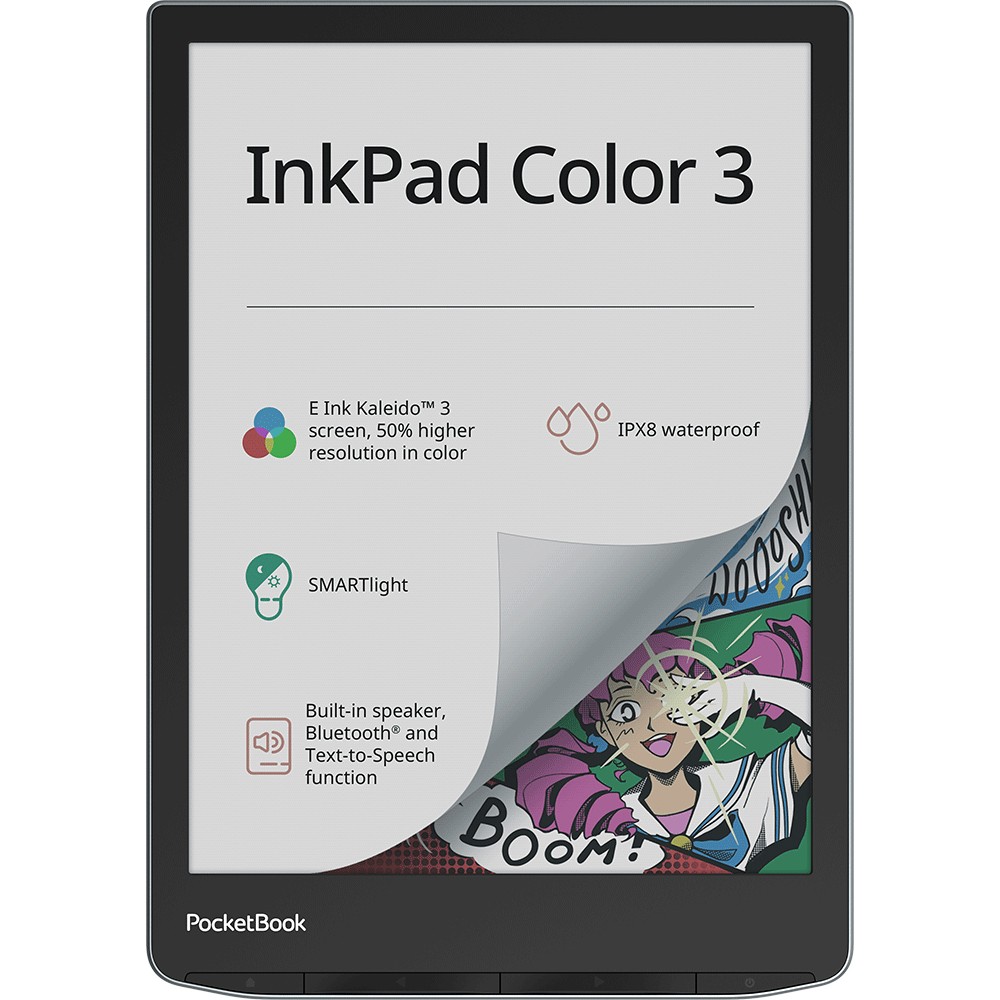 E-reader PocketBOOK InkPad Color 3 Stormy Sea DACH-Version-0