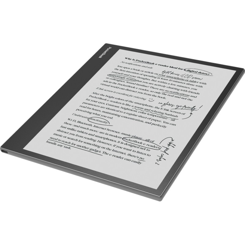 E-reader PocketBOOK InkPad Eo Mist Grey-6