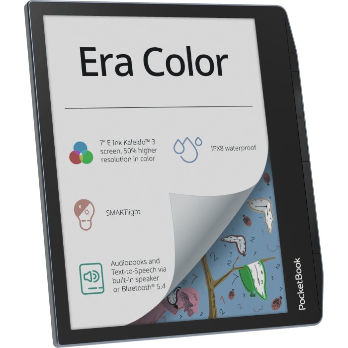 E-reader POCKETBOOK Era Color Stormy Sea (6" ekran, 300 ppi, 16 GB, Wi-Fi, boja Stormy Sea)-2