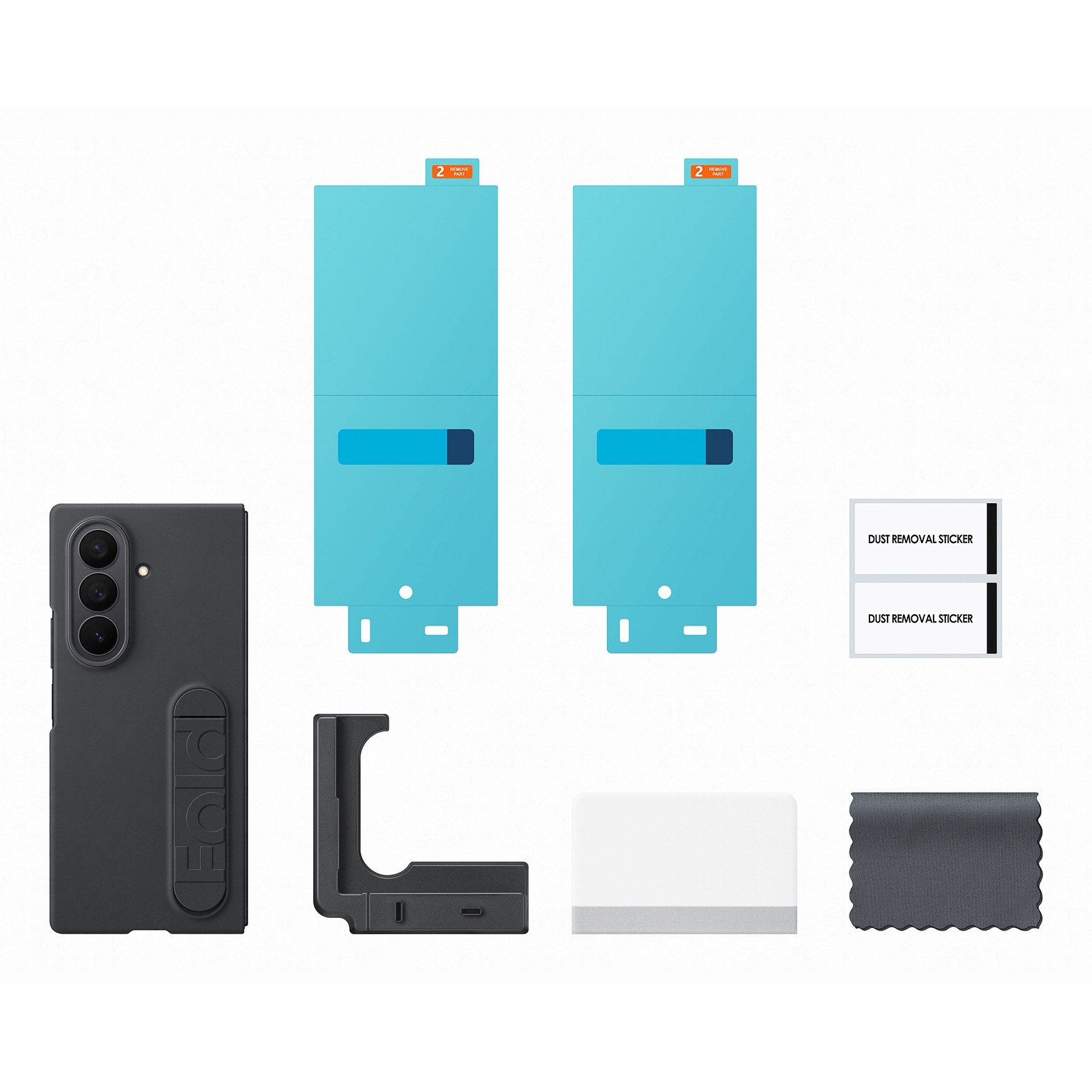 Futrola za mobitel SAMSUNG Silicone Case fr Galaxy Fold7 crna boja-4