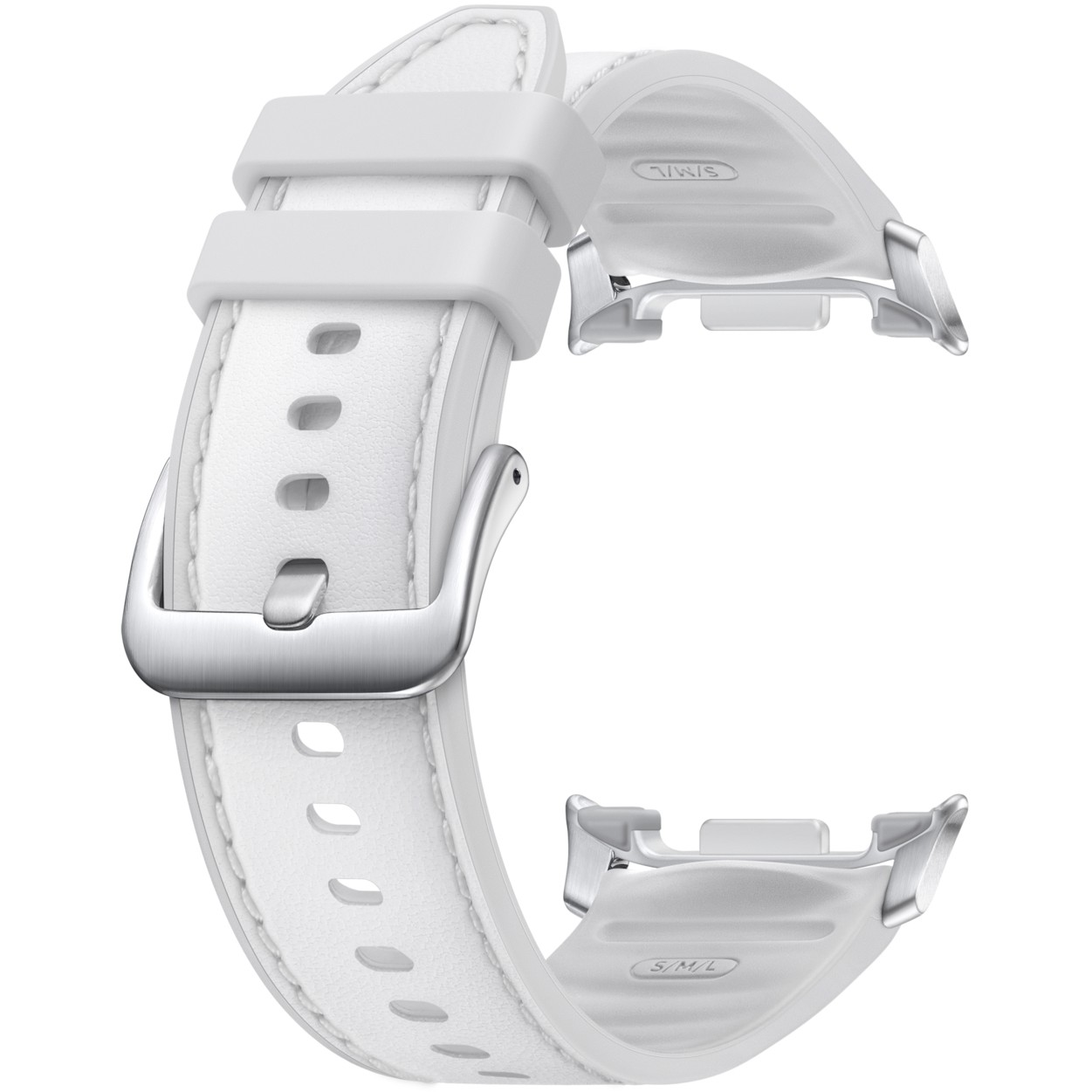 Remen za pametni sat SAMSUNG Galaxy Watch8 / Watch8 Classic Hybrid Band S/M & M/L, White-2