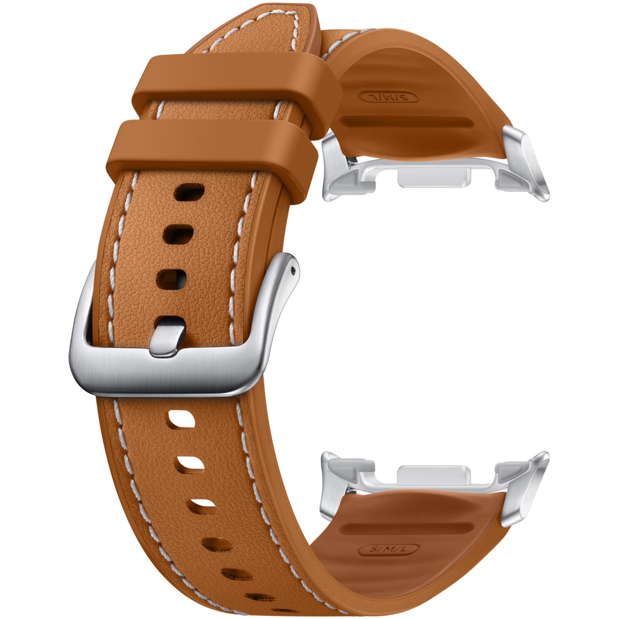 Remen za pametni sat SAMSUNG Galaxy Watch8 / Watch8 Classic Hybrid Band S/M & M/L, Camel-2