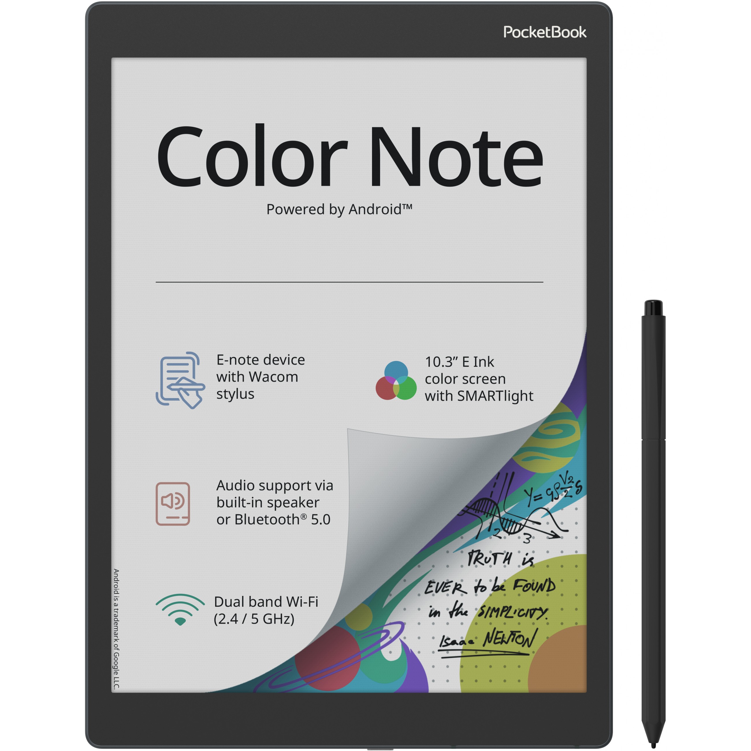 E-knjiga čitač POCKETBOOK Color Note Stormy Sea-0
