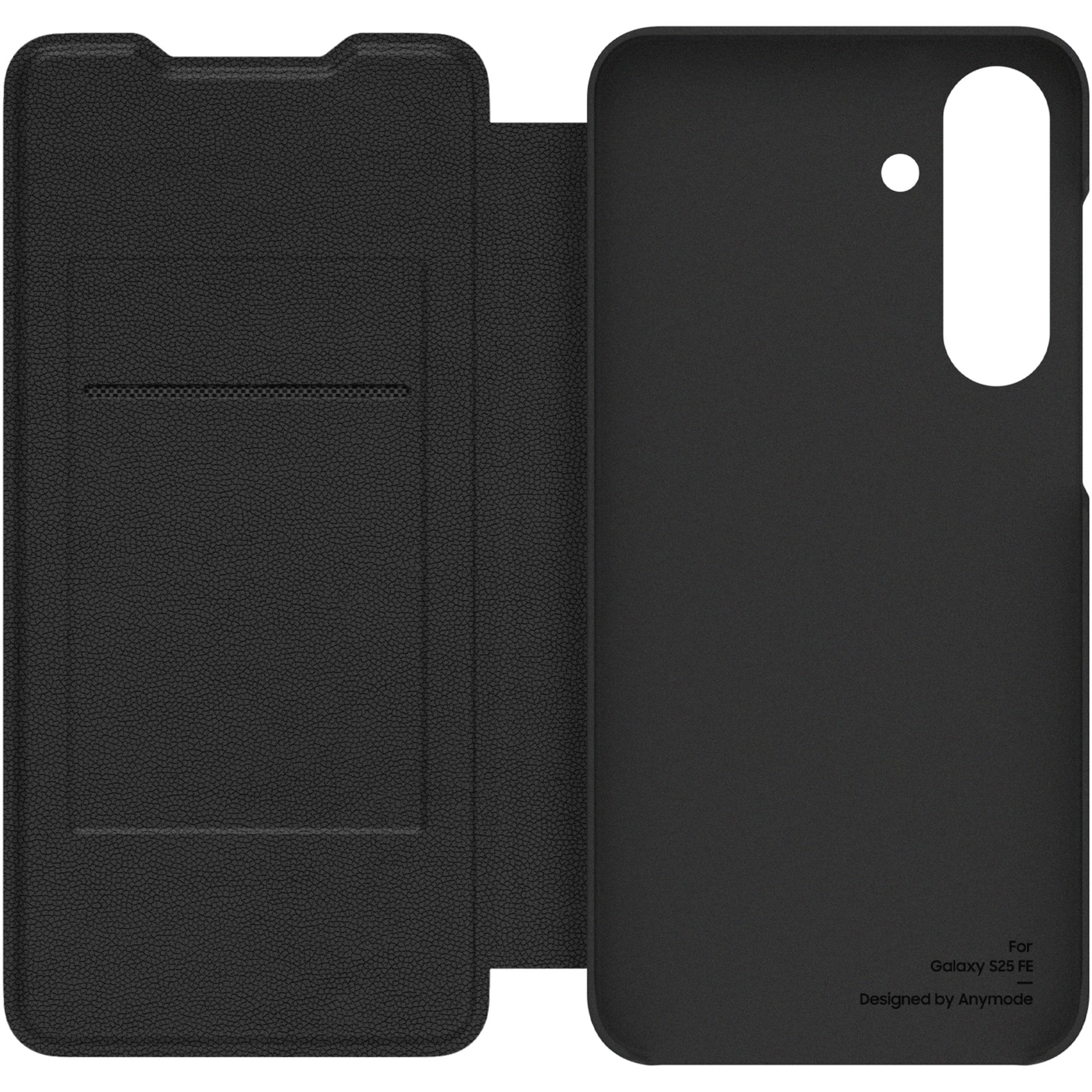 Futrola Samsung by Anymode Wallet Flip Case za Galaxy S25 FE, crna boja-3