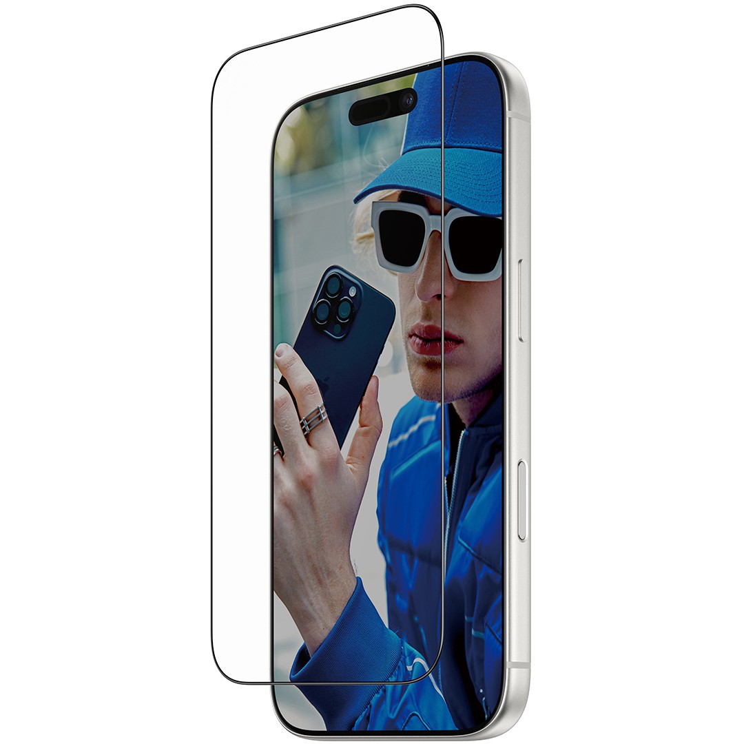 Zaštitno staklo PANZER GLASS iPhone 17 Pro UWF Fastfit crni okvir-0