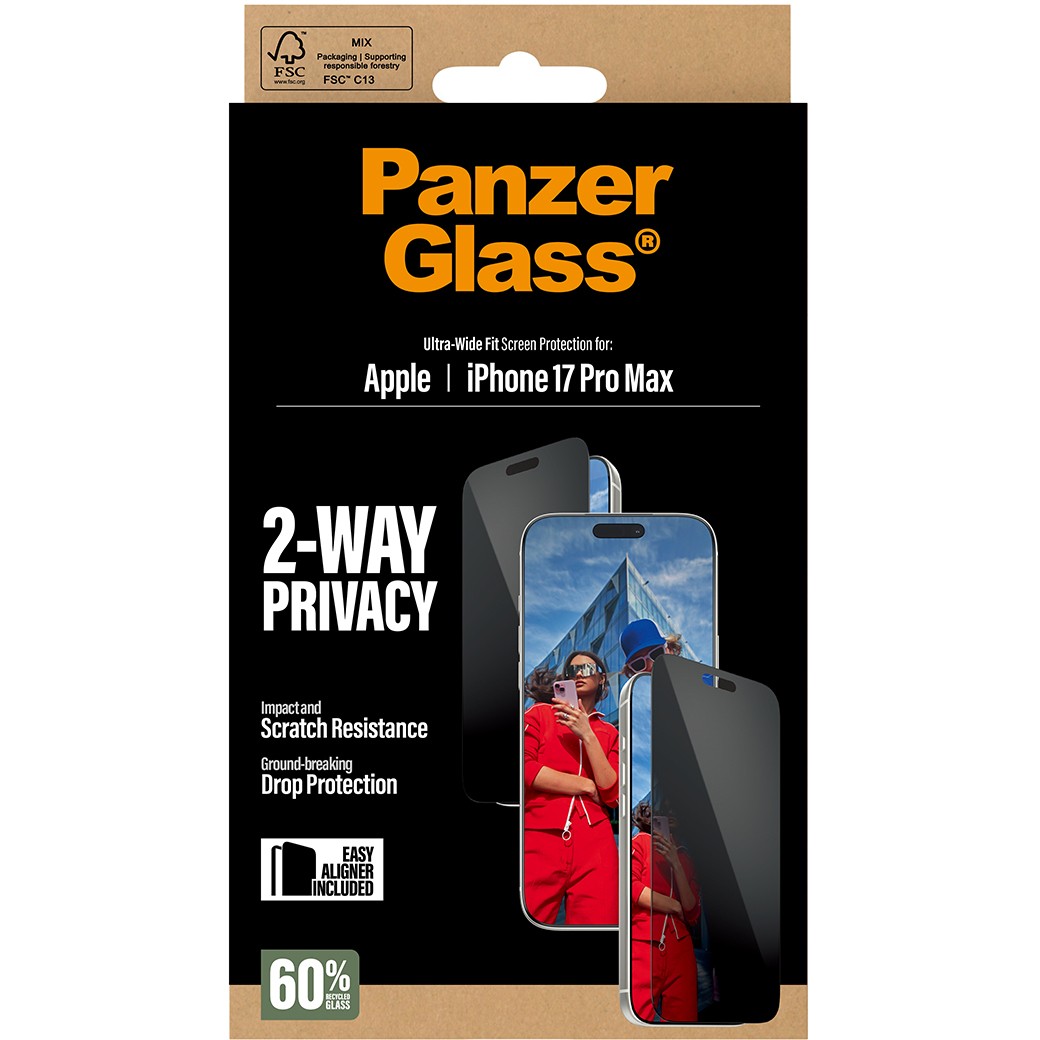 Zaštita ekrana PANZER GLASS 2-Way Privacy Schutzglas iPhone 17 Pro Max/UWF-2