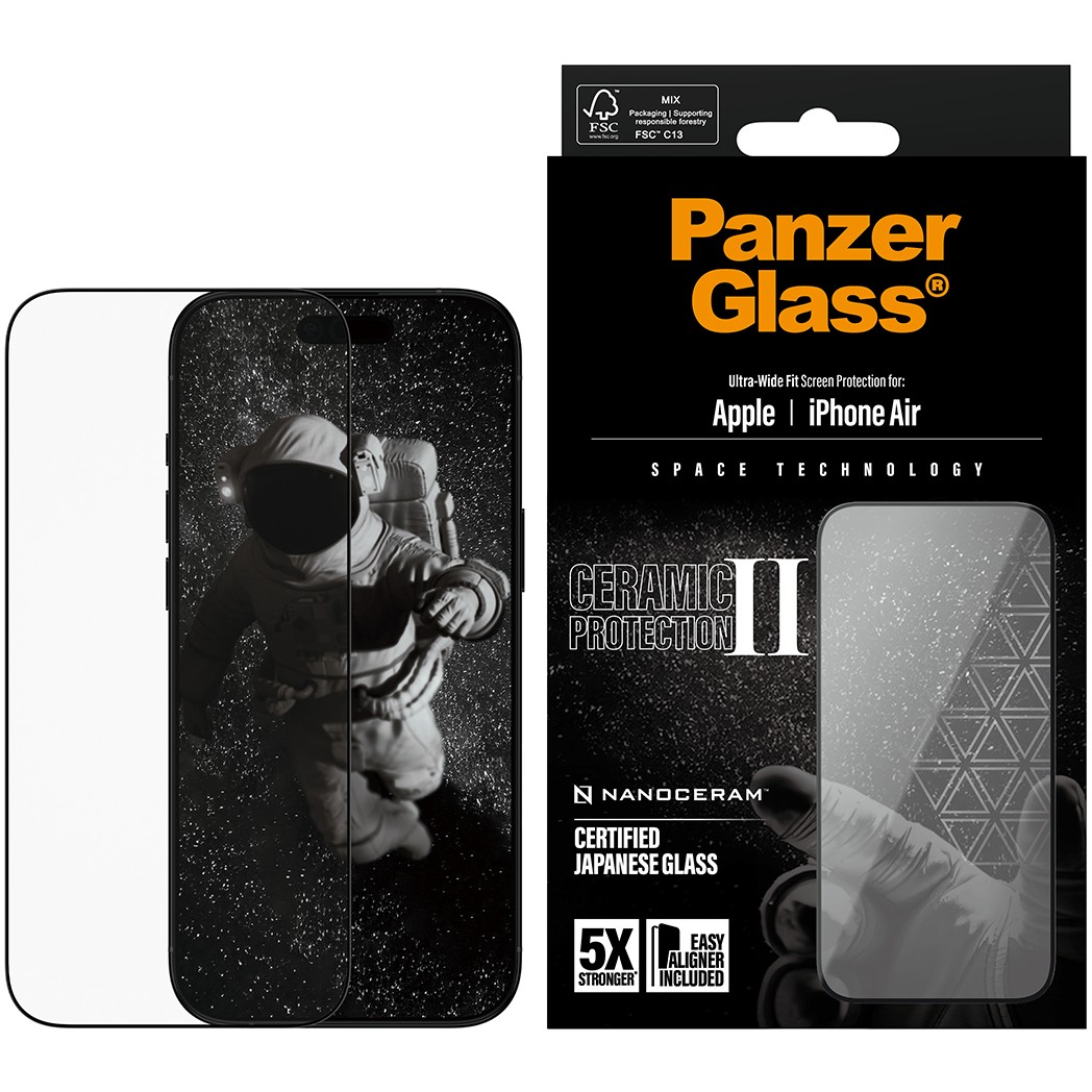 Zaštitno staklo PANZER GLASS Ceramic II Schutzglas iPhone Air UWF-1