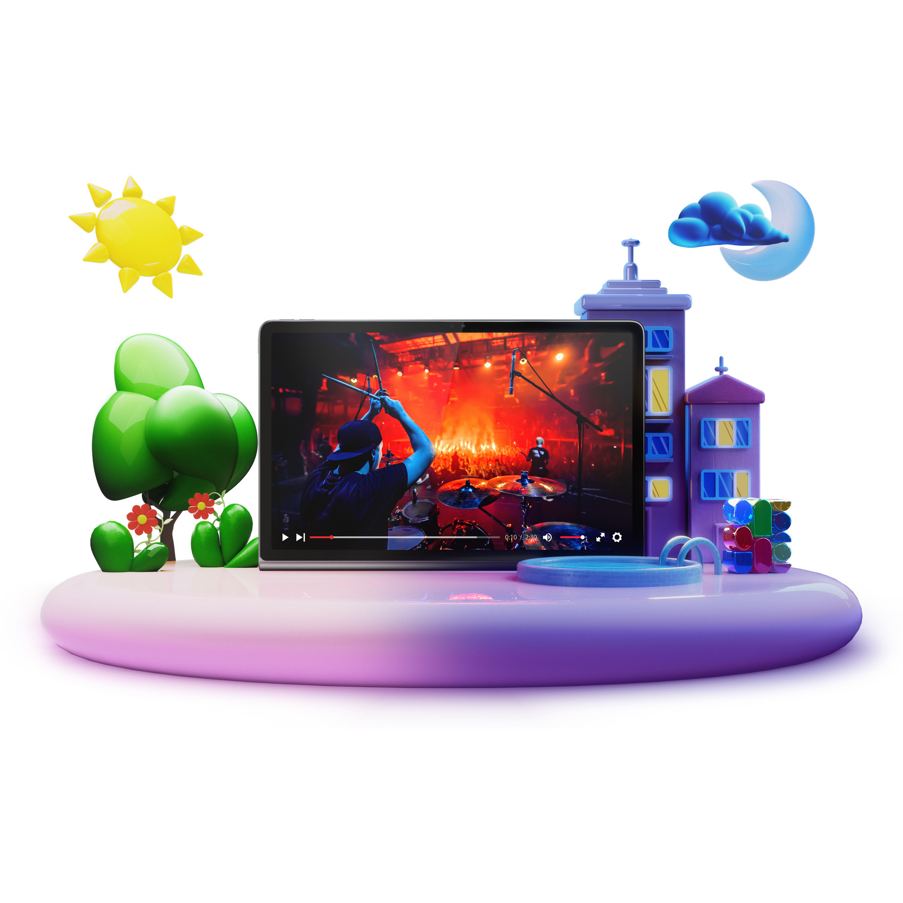 Tablet LENOVO Tab Plus inkl Sleeve 8GB 128GB luna grey-15