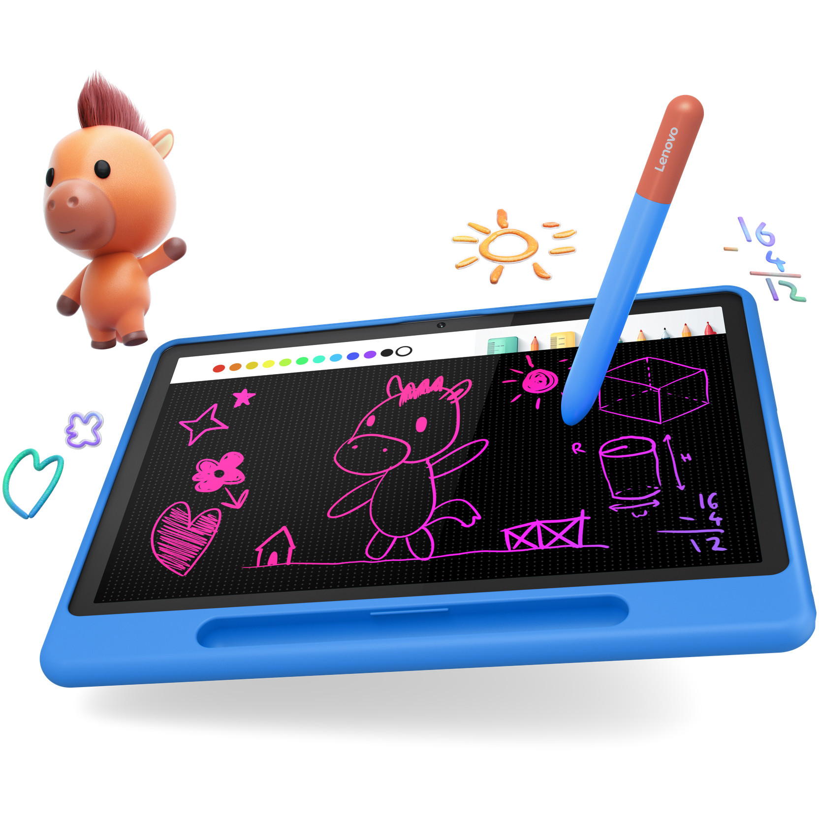 Tablet LENOVO Tab 2025 64GB inkl Cover und Stylus-10