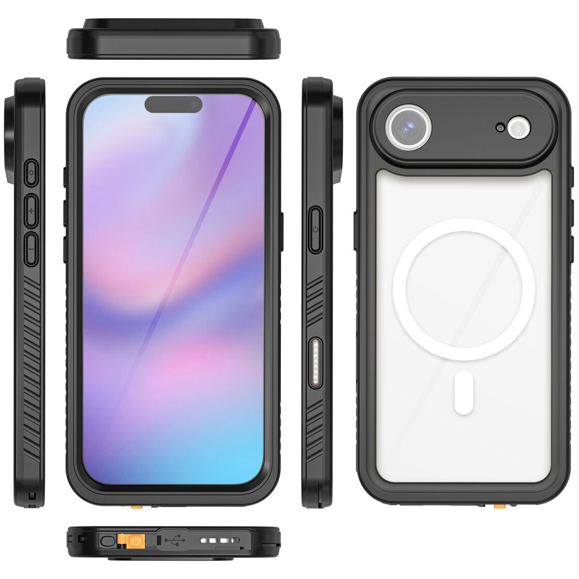 Futrola 4SMARTS Stark za Apple iPhone Air, vodootporna-1