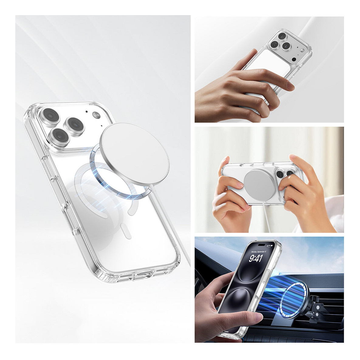 Zaštitni set 4SMARTS 360 Premium Protection Set za iPhone 17 Pro Max-2