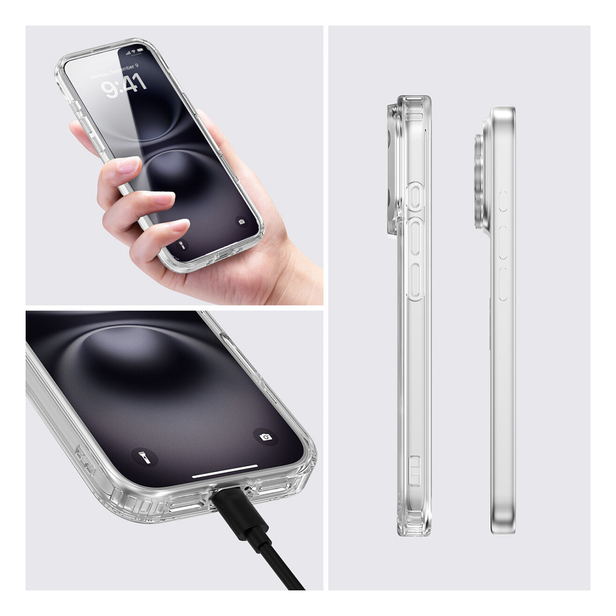 Zaštitni set 4SMARTS 360 Premium Protection Set za iPhone 17 Pro Max-4