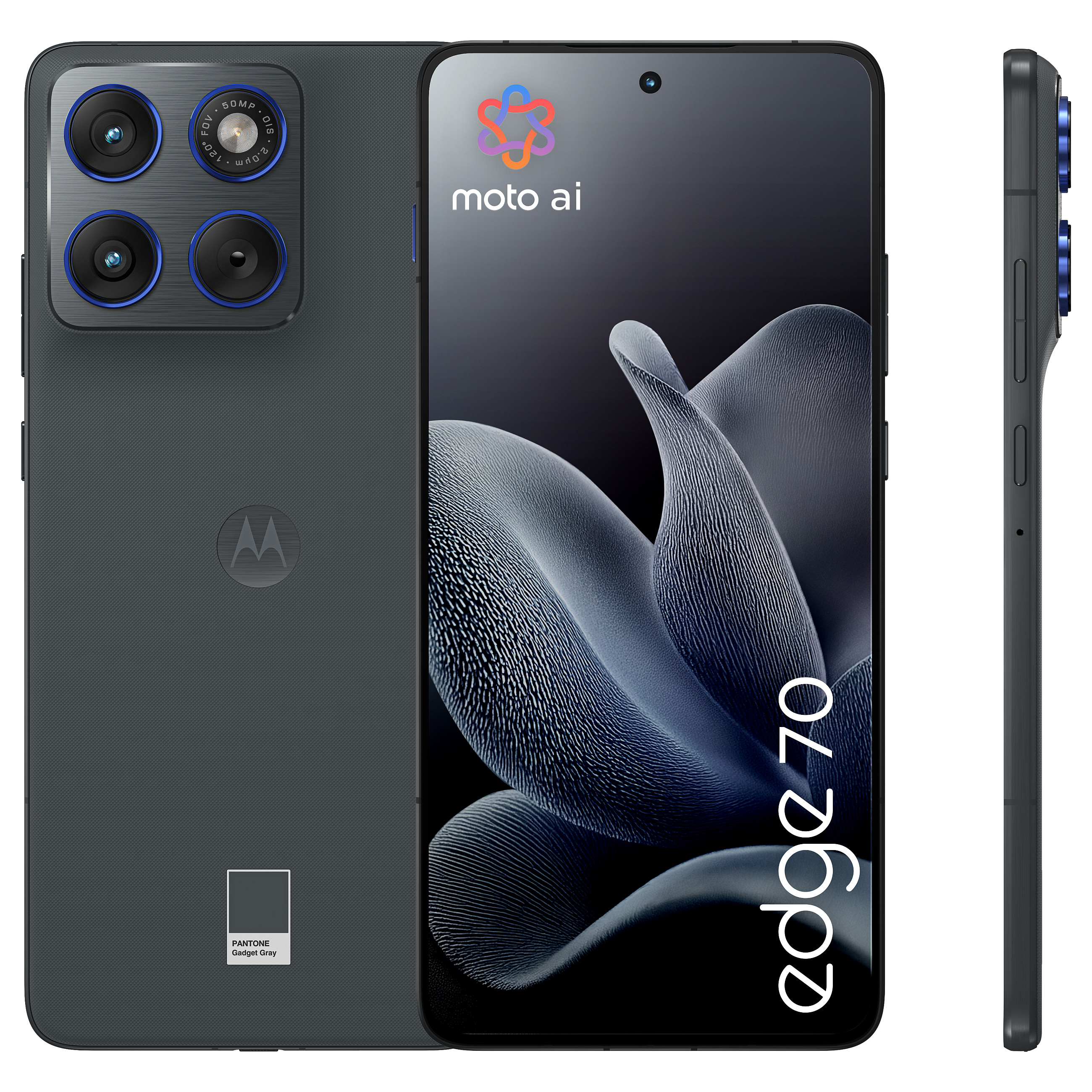 Mobitel MOTOROLA Edge 70 5G 12GB/512GB sivi - KORIŠTENI (jamstvo 6 mjeseci)-0