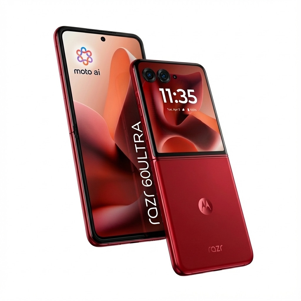 Mobilni telefon MOTOROLA Razr 60 Ultra 5G (16GB RAM, 512GB) rio red-0