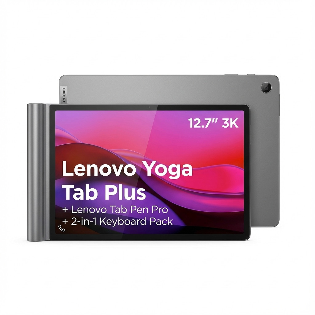 Tablet LENOVO Yoga Tab 12 (12" ekran, 256GB, 12GB RAM, Wi-Fi, luna grey)