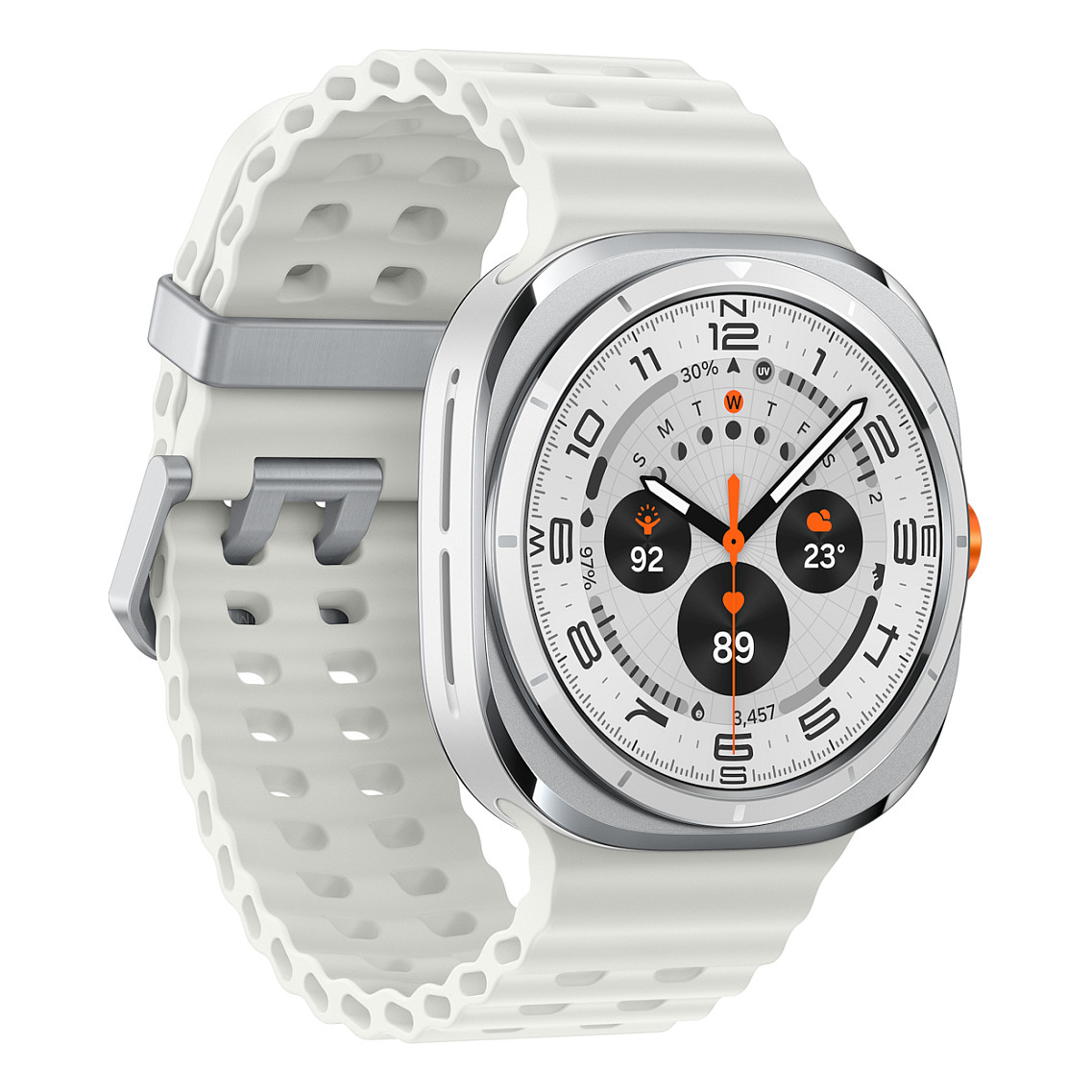 Pametni sat SAMSUNG Galaxy Watch Ultra (47mm, LTE, Titanium White)-2