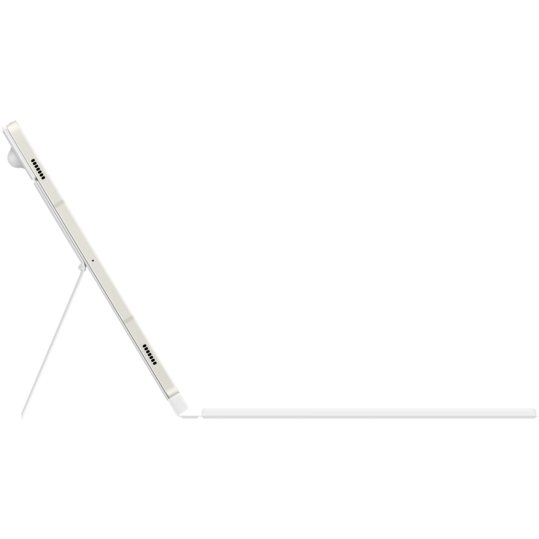 Preklopna tipkovnica SAMSUNG Book Cover za Galaxy Tab S9/S9 FE (bijela)-6