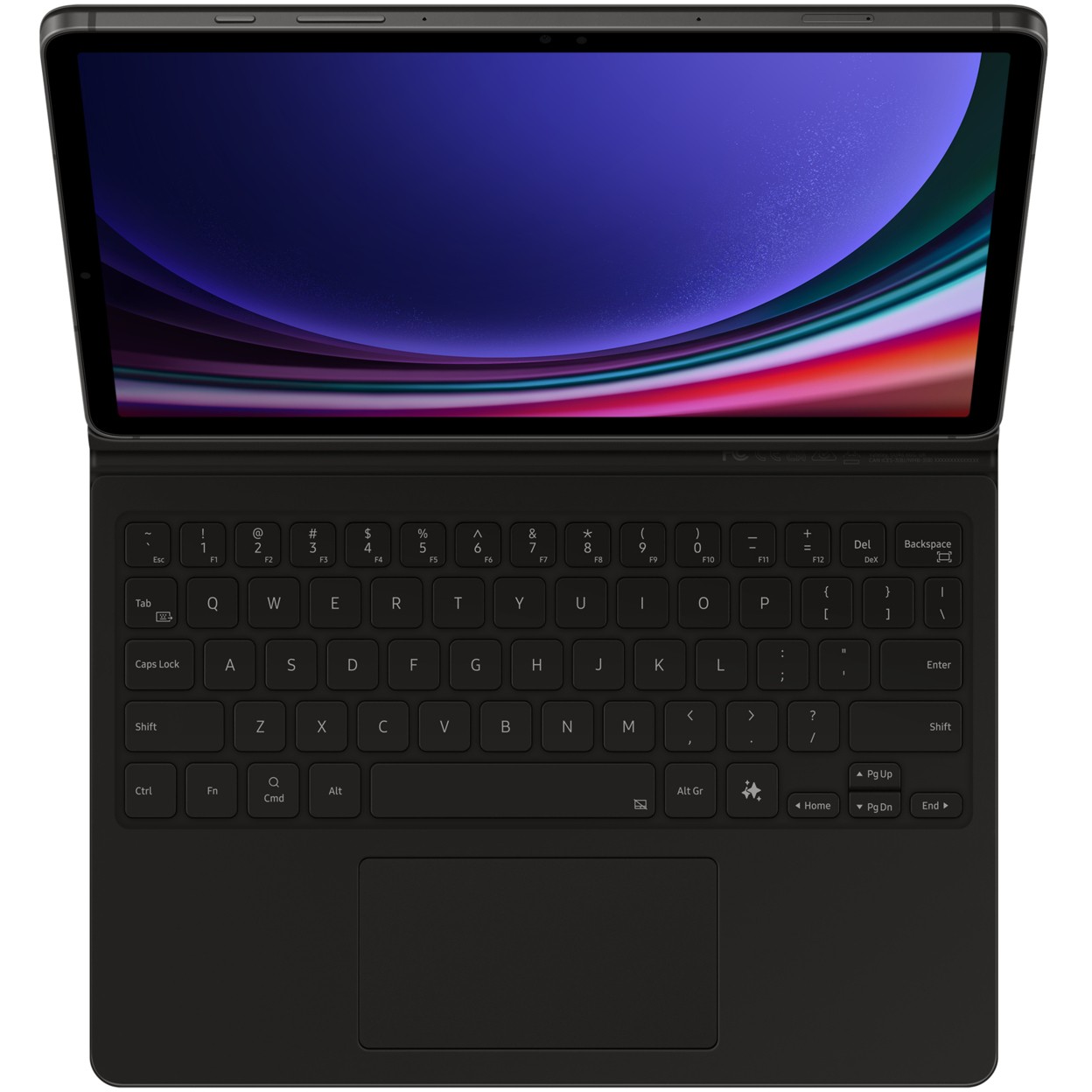 Tipkovnica SAMSUNG Book Cover za Galaxy Tab S9/9 FE/S10 crna-10