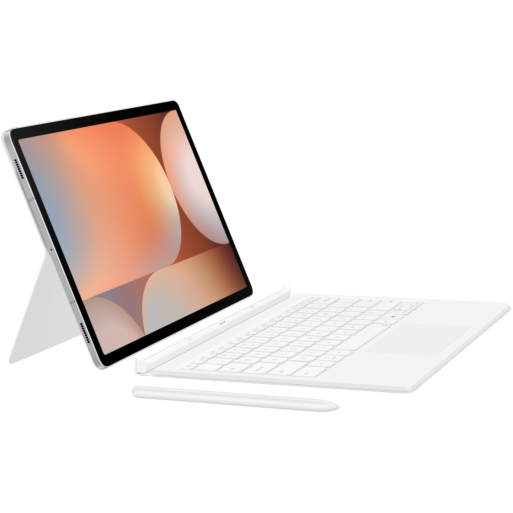 Tipkovnica Samsung Book Cover Keyboard za Tab S10+/S9+/S9 FE+ bijela boja-7