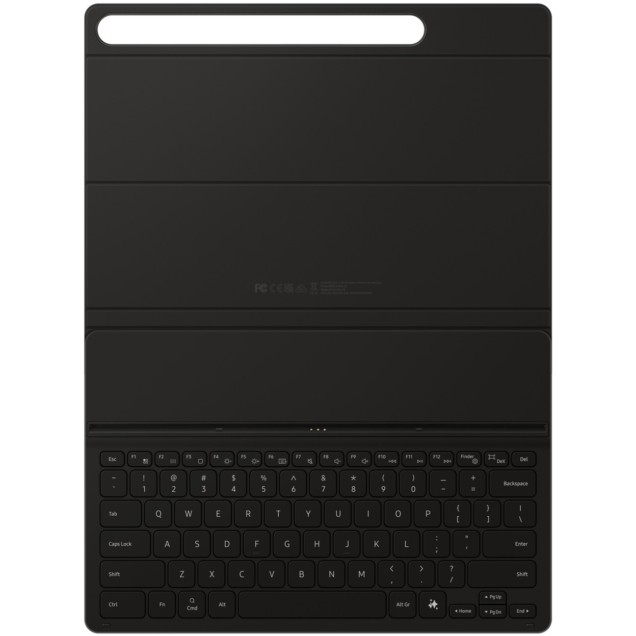 Tipkovnica SAMSUNG Book Cover Keyboard Slim za Tab S10+/S9+ crna, non HR layout-6