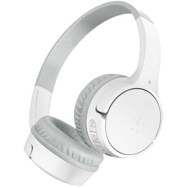 Dječje bežične slušalice BELKIN SOUNDFORM Mini (Bluetooth 5.0, 30h baterije, 85dB limit, mikrofon), bijele-0