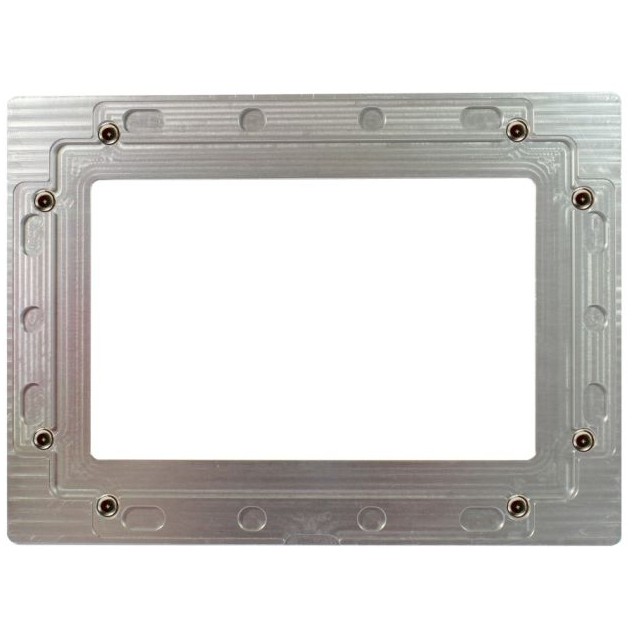 Tablet ALLNET Touch Display 12 Zoll zbh. Blende za Einbaurahmen, srebrna-1