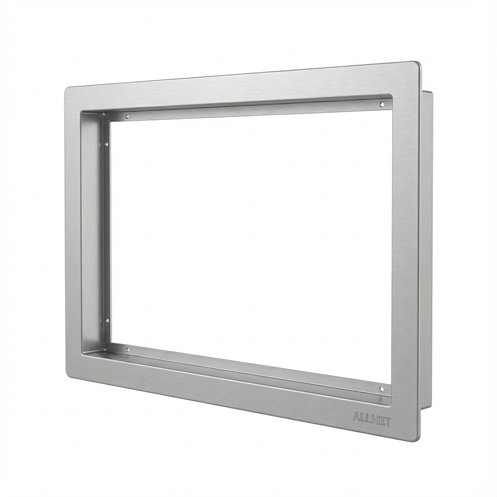 Tablet ALLNET Touch Display 18 Zoll zbh. Wandmontage Einbaurahmen za podgradnju-0