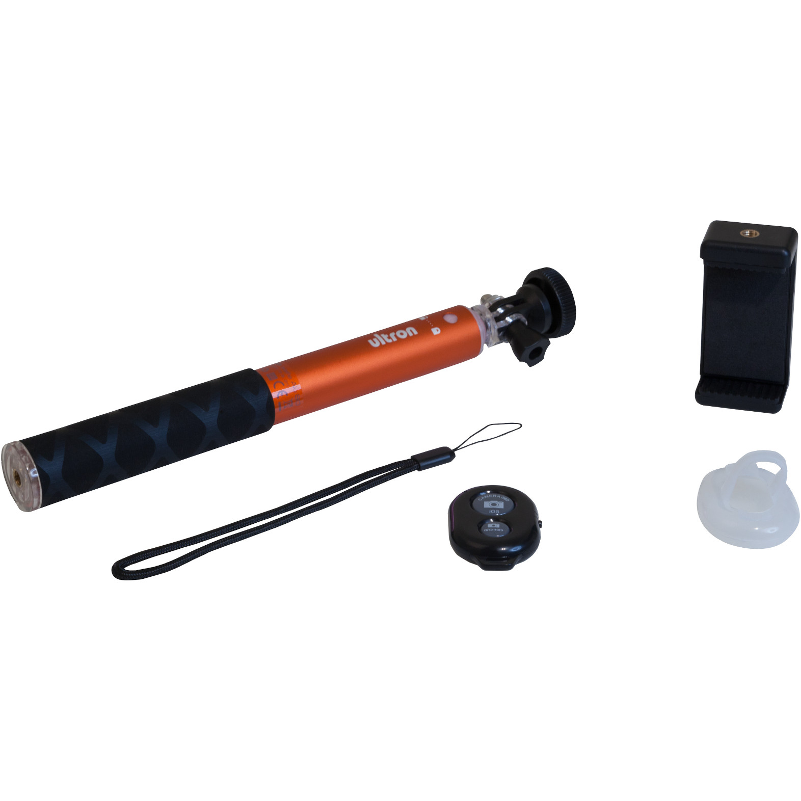 Selfie Stick ULTRON Alu 80 gold/orange-1