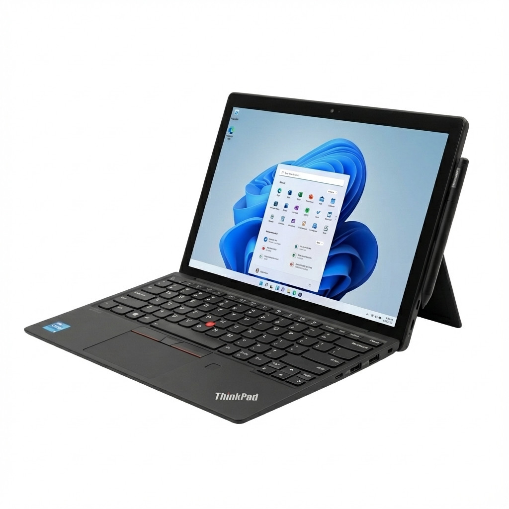 Tablet LENOVO ThinkPad X1 Tablet 3rd Gen (13", Core i5-8350U, 8 GB, 256 GB, Windows 11 Pro, crna boja, Grade A4)