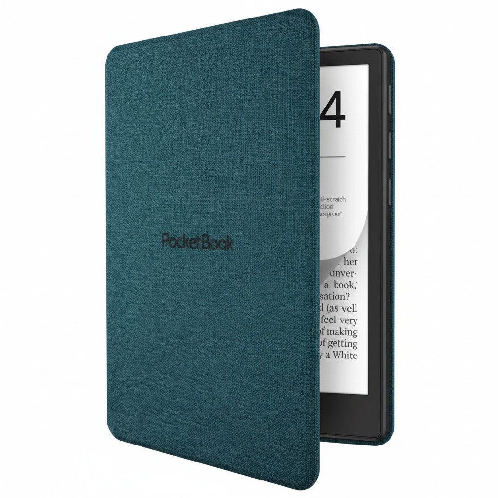 Preklopna torbica POCKETBOOK Flip Cover (morsko zelena boja, za 7.8")-1
