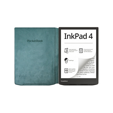 Preklopna torbica POCKETBOOK Flip Cover (morsko zelena boja, za 7.8")-2