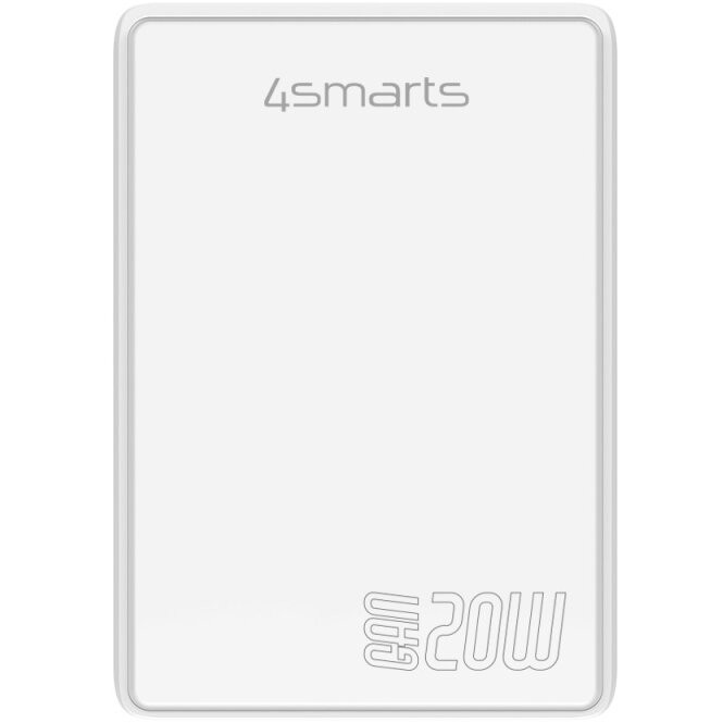 Punjač 4SMARTS Netzladegert FlatPlug Duos 20W GaN 1C+1A-1