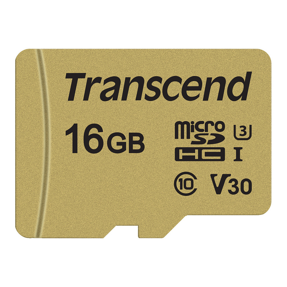 microSD kartica TRANSCEND 16GB SDHC USD500S s adapterom-1