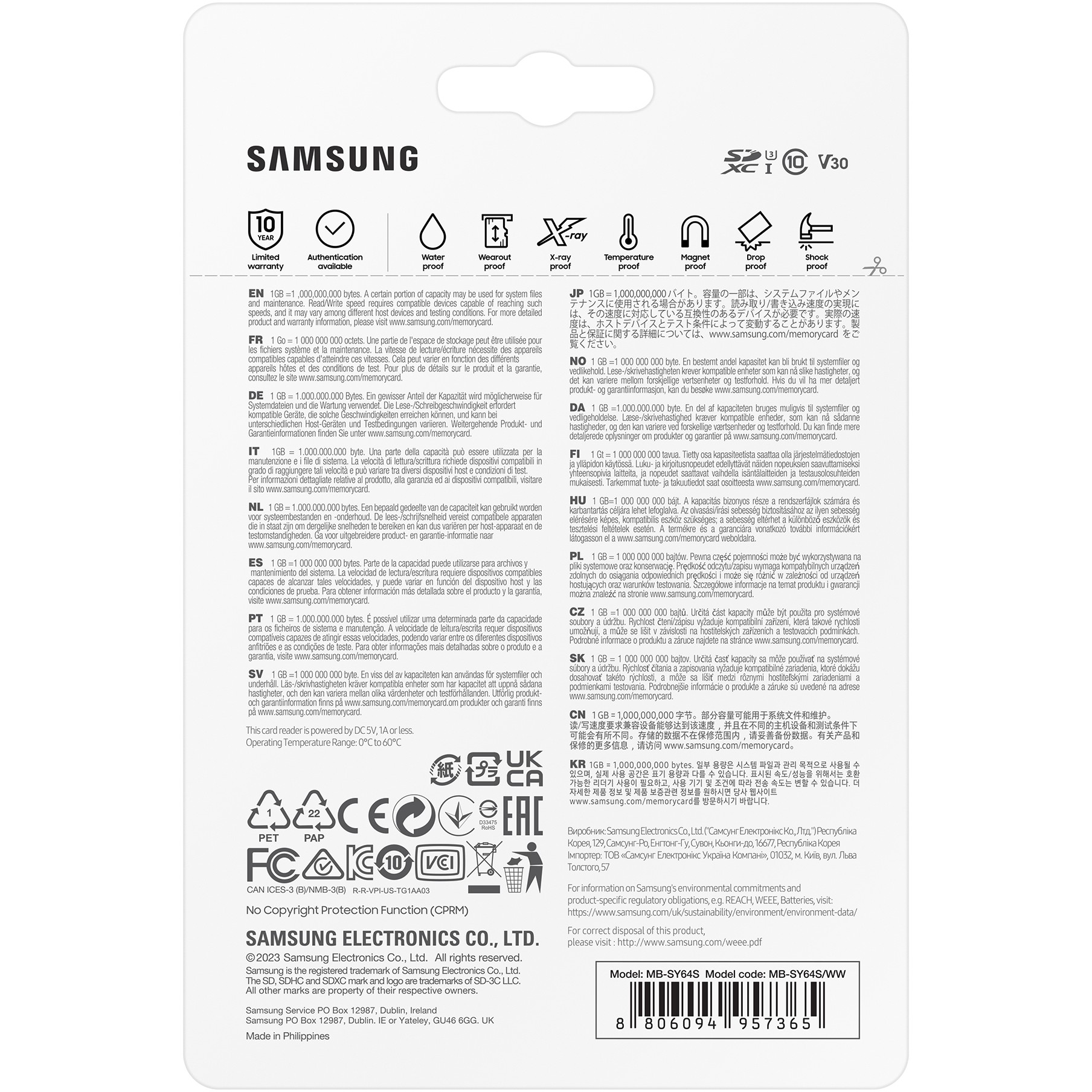 Memorijska kartica SAMSUNG XC PRO Ultimate 64GB (CL10) retail-5