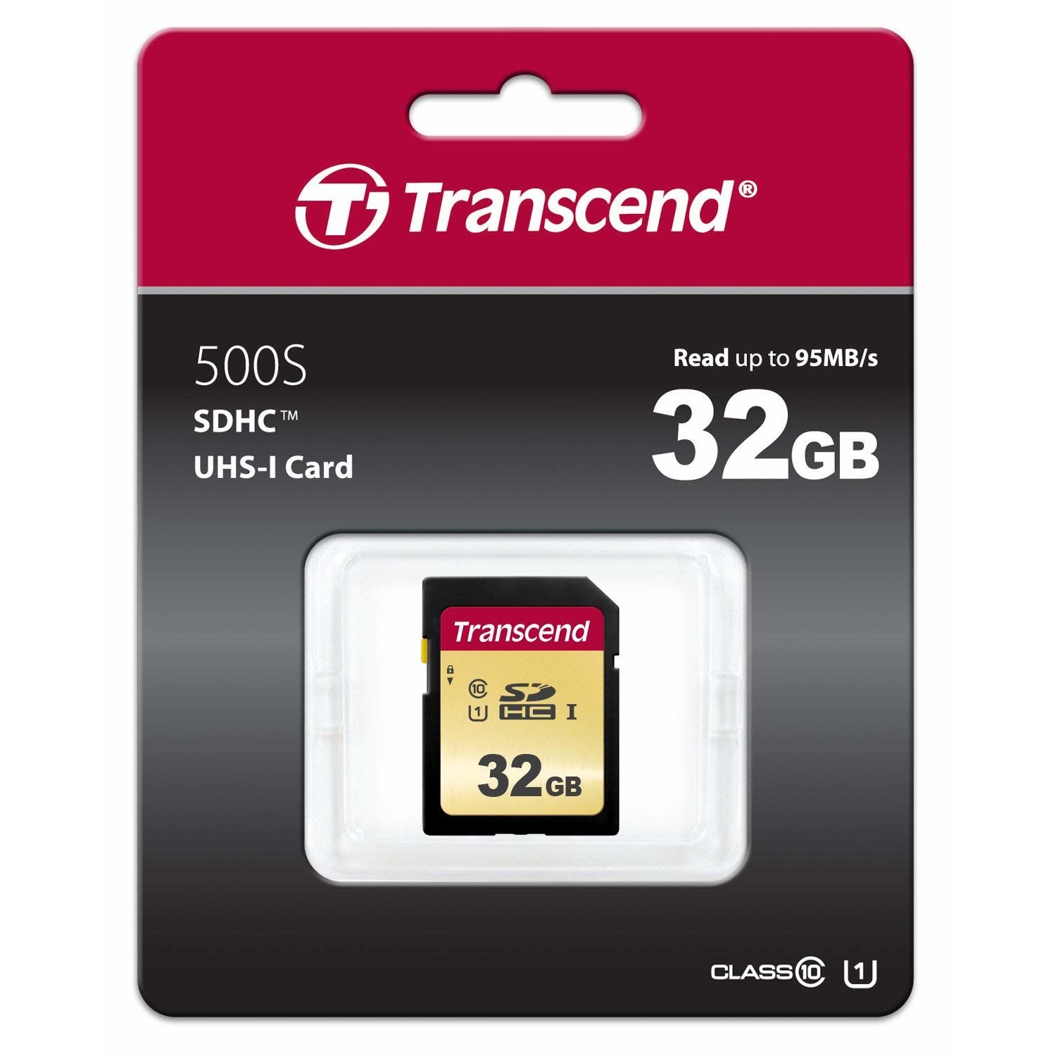 Memorijska kartica TRANSCEND CARD 32GB SDHC SDC500S 95/60 MB/s-1