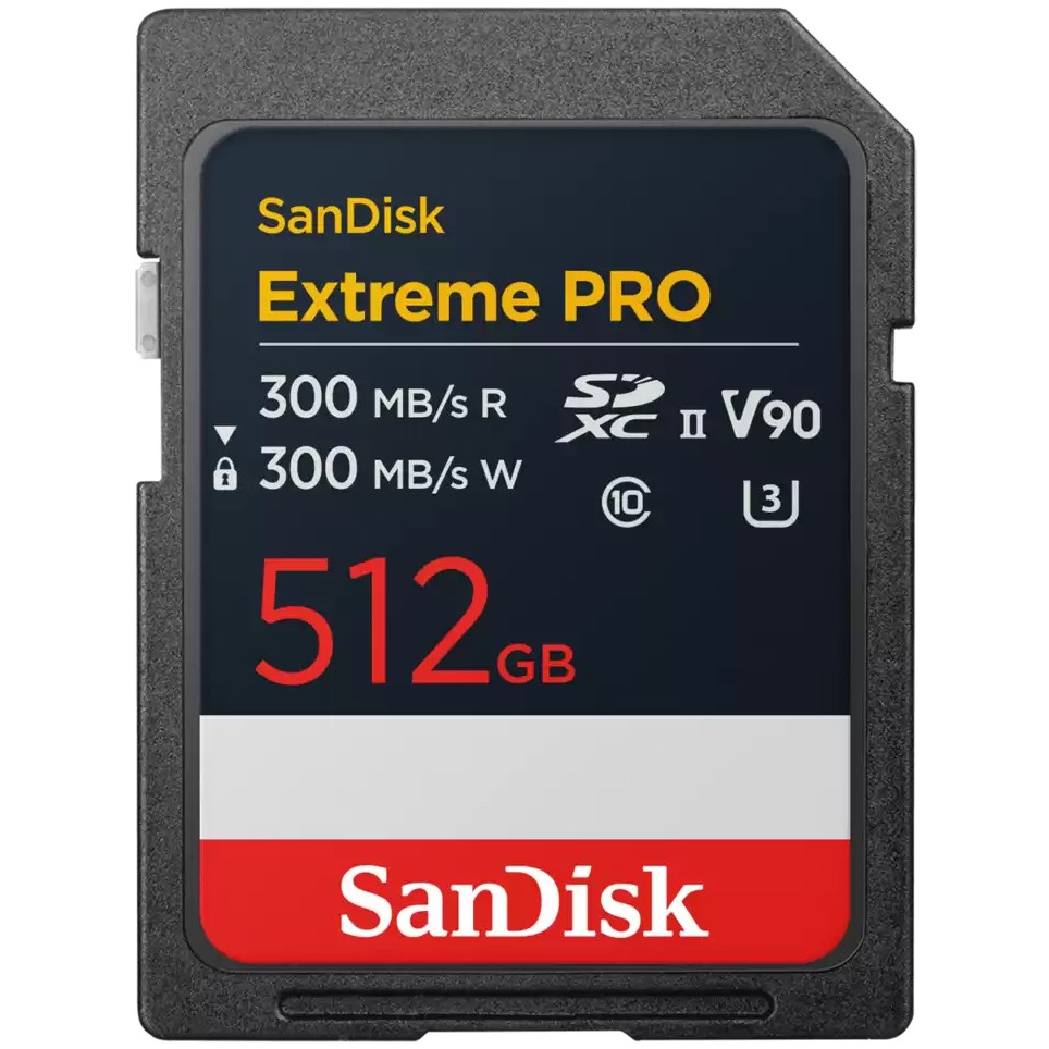 Memorijska kartica SANDISK Extreme PRO 512GB microSDXC (200MB/s čitanje, 140MB/s pisanje, V30, A2) + SD adapter