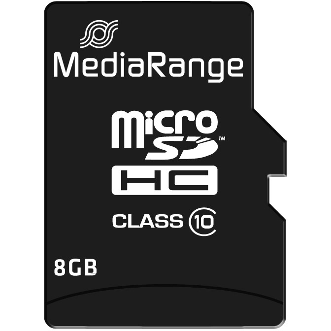 Memorijska MEDIARANGE kartica MEDIA RANGE 8GB microSDHC - 8 GB - crna boja-2