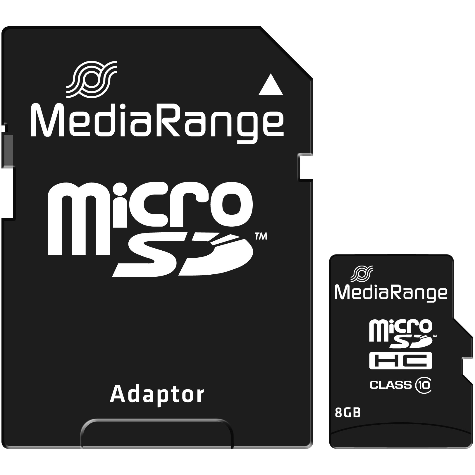 Memorijska MEDIARANGE kartica MEDIA RANGE 8GB microSDHC - 8 GB - crna boja-3