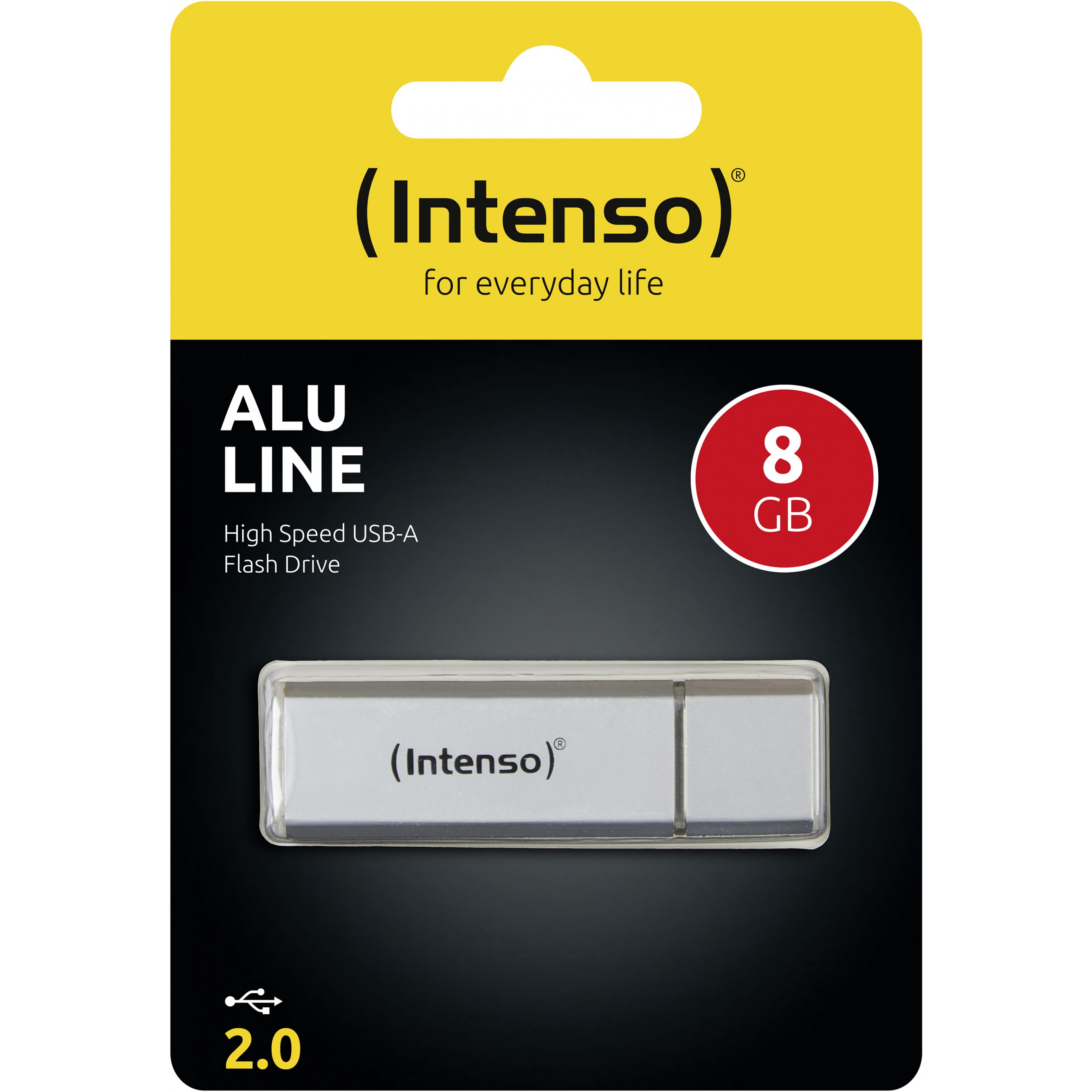 USB Stick INTENSO STICK 8GB 2.0 ALU Line srebrni-2