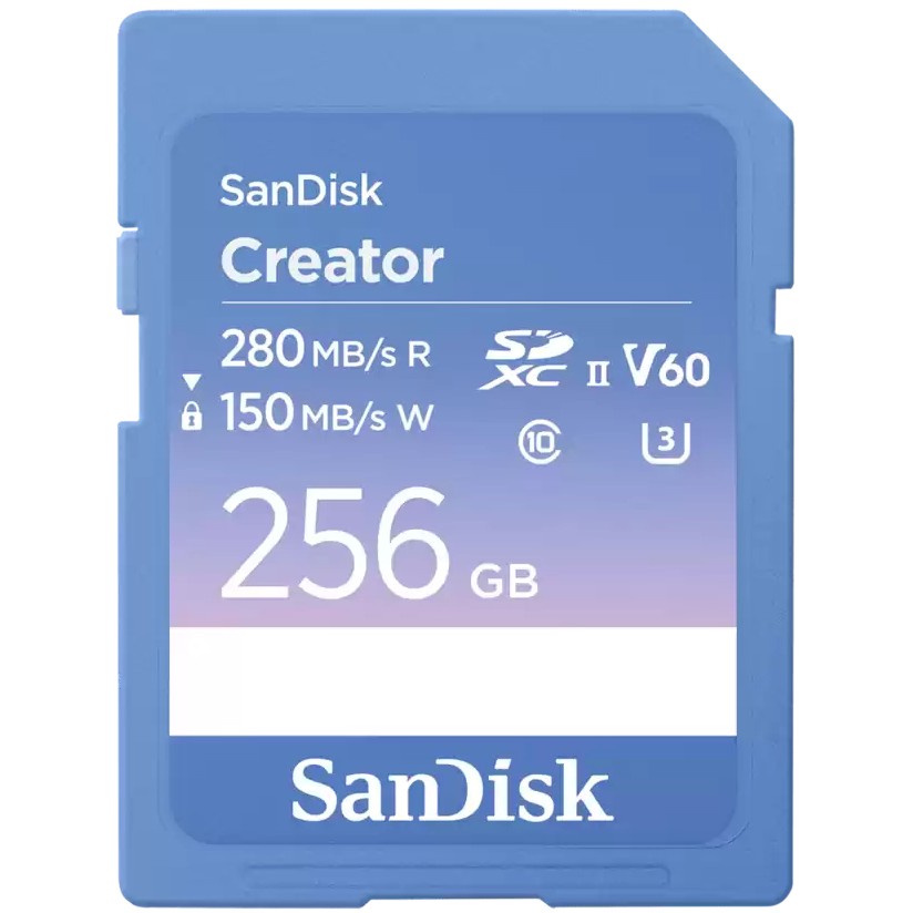 Kartica SD SANDISK Creator UHS-II 256GB