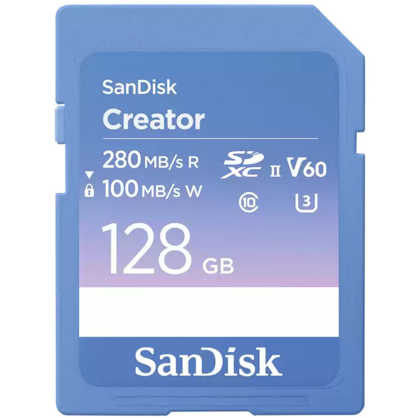 CARD SanDisk Creator SD UHS-II 128GB-0