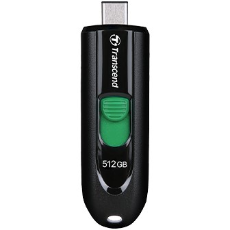 USB stick TRANSCEND JetFlash 790C 512GB USB3.2 crna boja-0