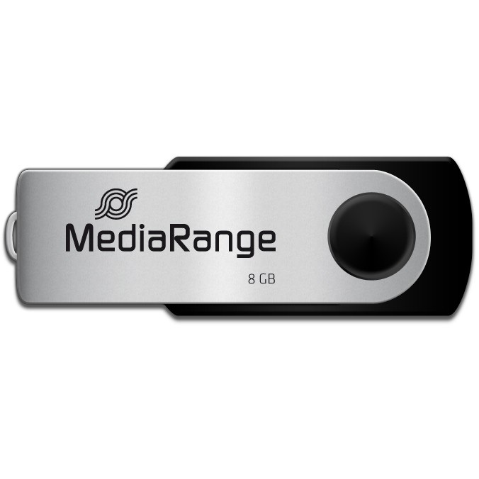 USB MEDIARANGE Stick MEDIA RANGE MR908 8 GB USB Type-A / Micro-USB 2.0-1