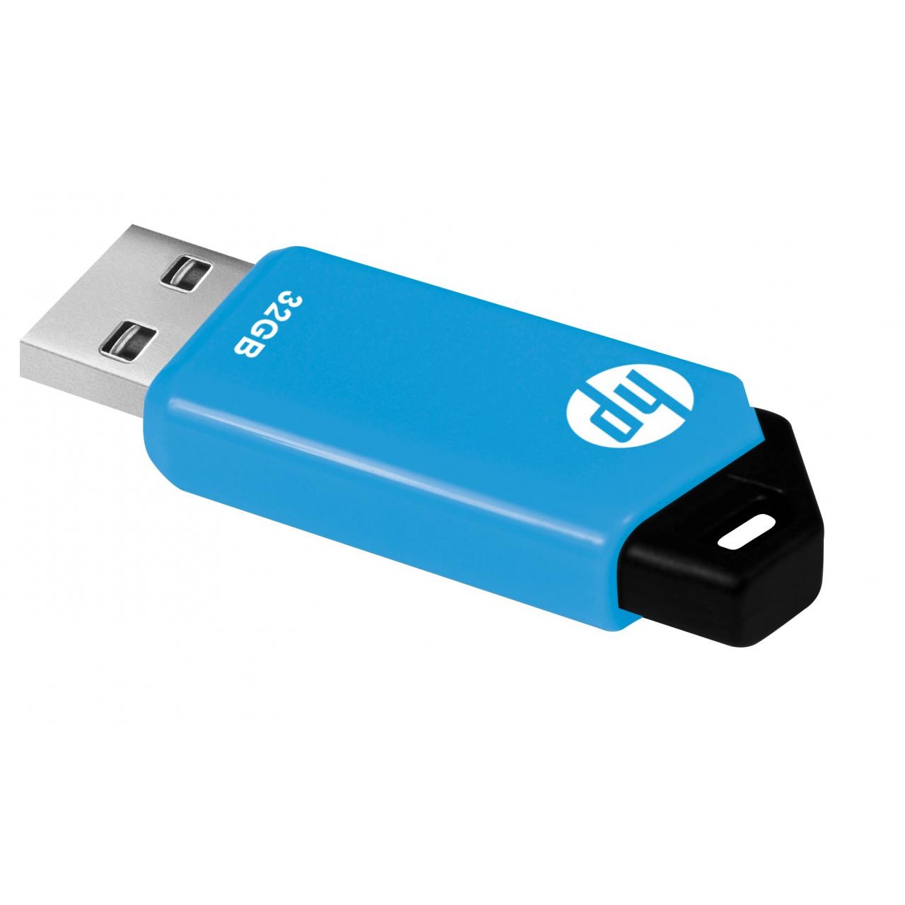 USB Flash Drive HP v150w 32GB 2.0 (crna/plava)-2