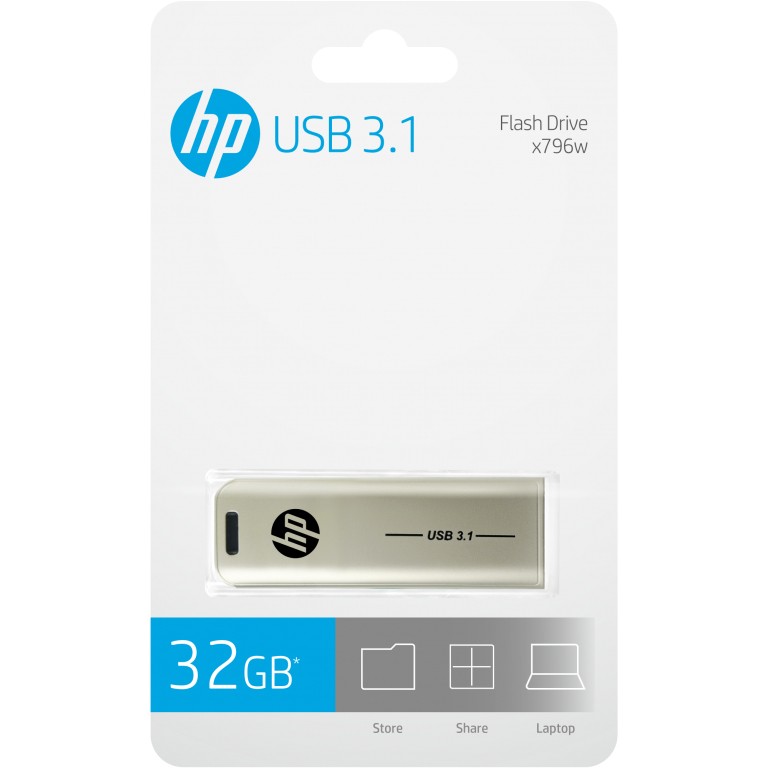USB-Stick HP x796w metallic 32 GB-3