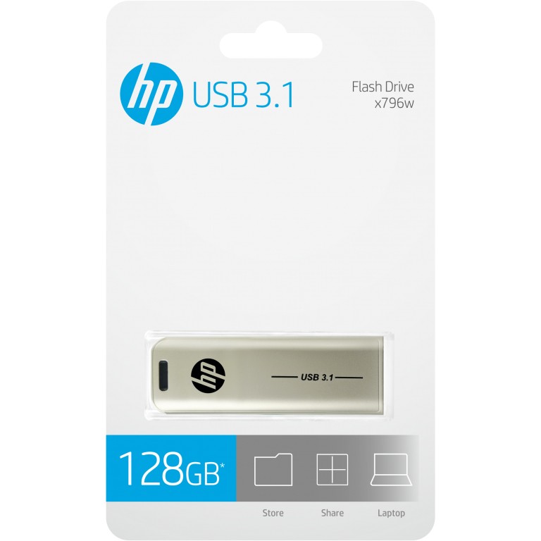 USB-Stick HP x796w metallic 128 GB-3