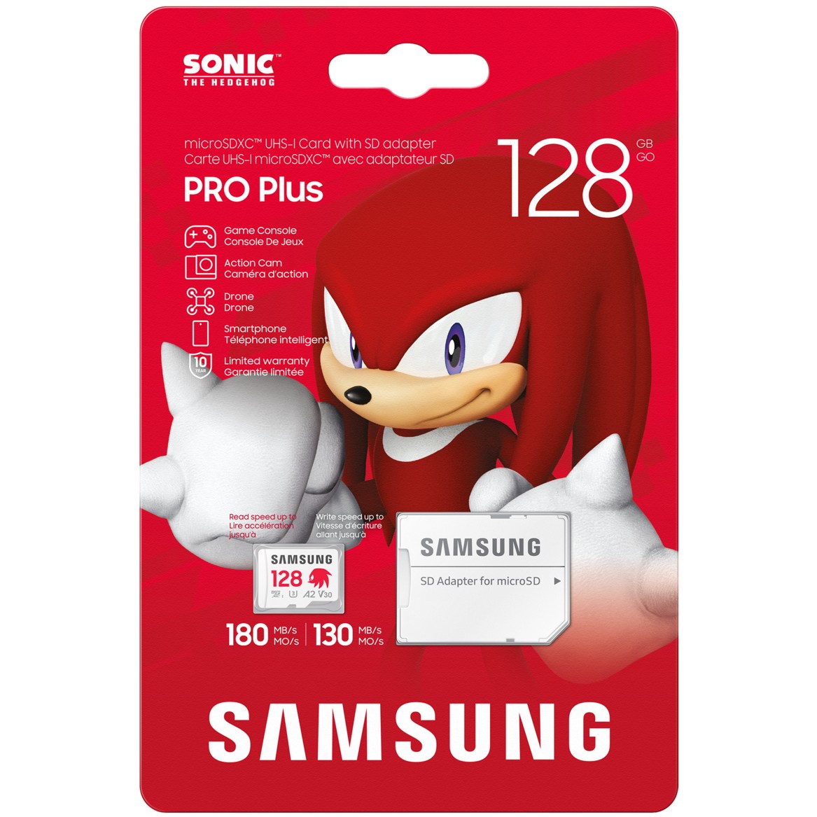 Adapter Memorijska kartica SAMSUNG Sonic microSD 128GB UHS-I U3 Full HD 4K UHD-6