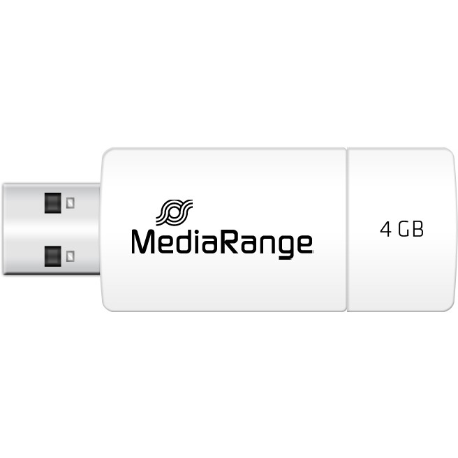 USB-Stick MEDIARANGE MEDIA RANGE STICK 4GB USB 2.0 Slider crvena boja-2