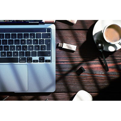 USB-Stick MEDIARANGE MEDIA RANGE STICK USB 3.0 high performance 128GB alu-2