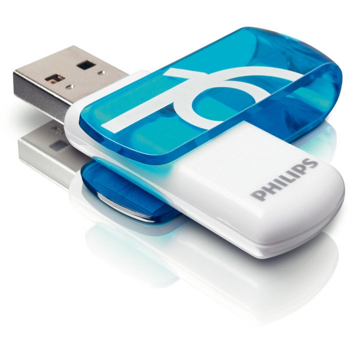 USB Stick PHILIPS 16GB Vivid Edition Ocean Blue-0